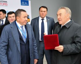 Смагулов сообщил президенту о начале строительства культурно-развлекательного центра для «ЭКСПО — 2017»